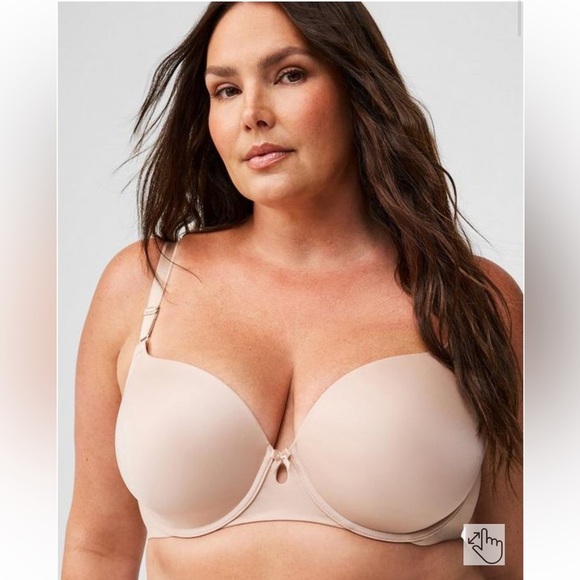 Torrid T-Shirt Bra, Back-Smoothing! 44H - Picture 1 of 6